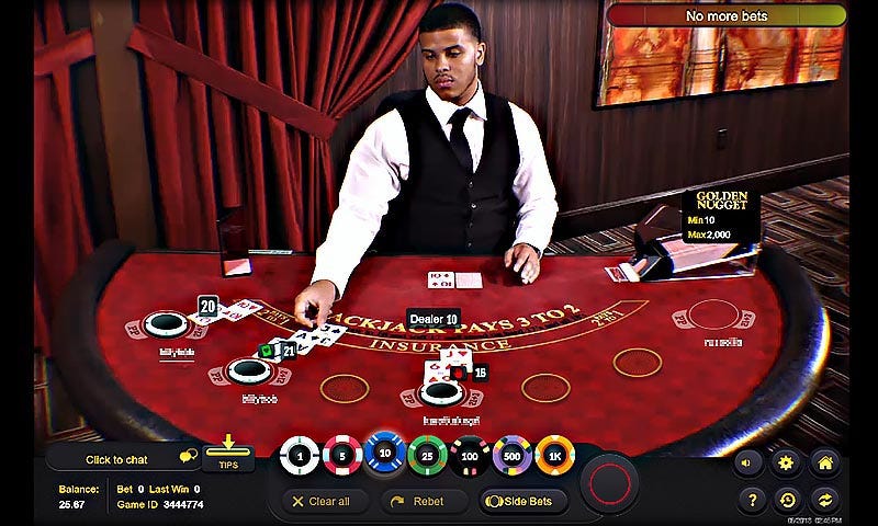 Experience Live Dealer Games