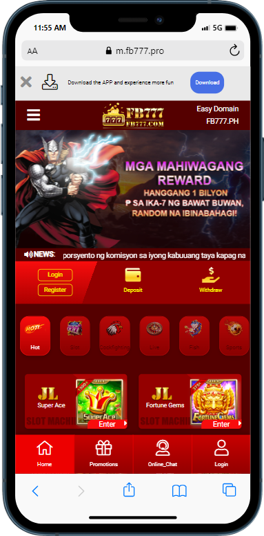 FB777BET App mobile view